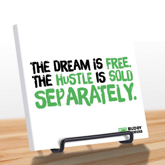 The Hustle Is Sold Seperately Quote - BuddyCanvas  Natural - 9
