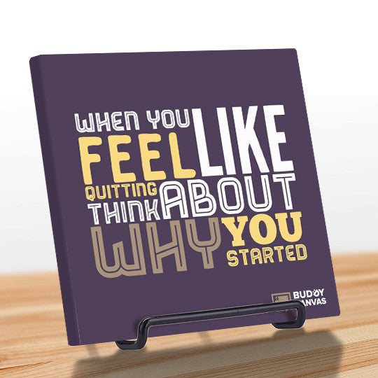 Remember Why You Started Quote - BuddyCanvas  Purple - 10