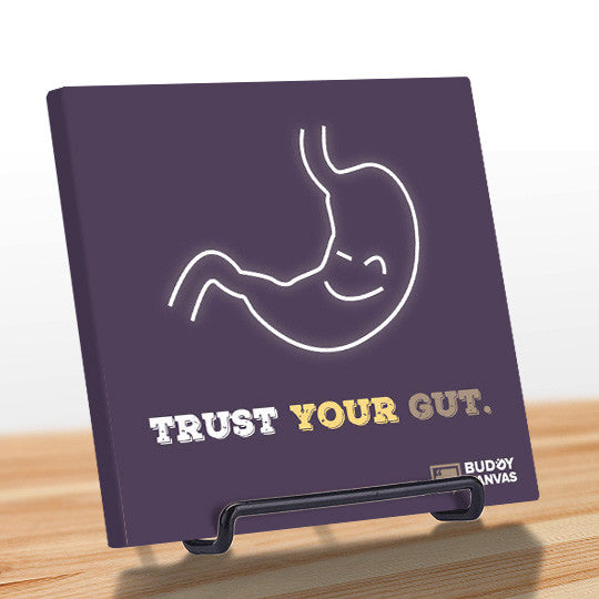 Trust Your Gut Quote - BuddyCanvas  Purple - 10